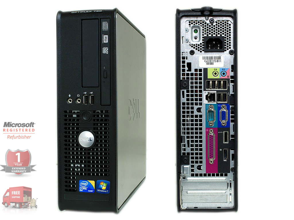 Refurbished DELL Optiplex 780 Small Form Factor PC by InnovatePC.com